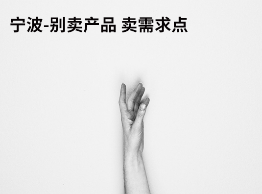 宁波-别卖产品 卖需求点
